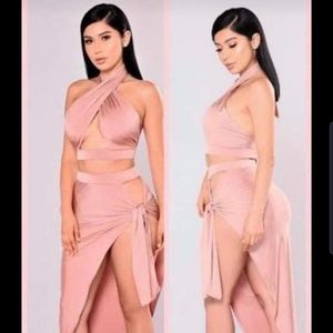 Fashion Nova skirt set